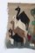 Arazzo da parete o tappeto fatto a mano, Egitto, anni '50, Immagine 5