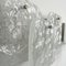 Wall Lights in Ice Glass from Kalmar, 1960s, Set of 2, Image 5