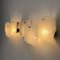 Wall Lights in Ice Glass from Kalmar, 1960s, Set of 2, Image 3