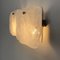 Brutalist Wall Light in Ice Glass from Kalmar, Image 6