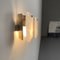 Brutalist Wall Light in Ice Glass from Kalmar, Image 7