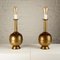 Patinated Brass Table Lamps, Denmark, 1960s, Set of 2, Image 12