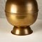 Patinated Brass Table Lamps, Denmark, 1960s, Set of 2, Image 8