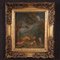 Artista fiammingo, Piccolo paesaggio bucolico, 1750, Dipinto ad olio, Incorniciato, Immagine 1