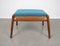 Oak Lounge Chair with Ottoman from PGH Erzgebirgisches Kunsthandwerk, Germany, 1960s, Set of 2, Image 28