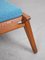 Oak Lounge Chair with Ottoman from PGH Erzgebirgisches Kunsthandwerk, Germany, 1960s, Set of 2, Image 27