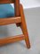 Oak Lounge Chair with Ottoman from PGH Erzgebirgisches Kunsthandwerk, Germany, 1960s, Set of 2, Image 20
