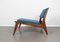 Oak Lounge Chair with Ottoman from PGH Erzgebirgisches Kunsthandwerk, Germany, 1960s, Set of 2 14