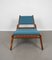 Fauteuil en Chêne avec Ottomane de PGH Erzgebirgisches Kunsthandwerk, Allemagne, 1960s, Set de 2 7