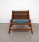 Oak Lounge Chair with Ottoman from PGH Erzgebirgisches Kunsthandwerk, Germany, 1960s, Set of 2 12