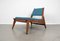 Oak Lounge Chair with Ottoman from PGH Erzgebirgisches Kunsthandwerk, Germany, 1960s, Set of 2 15