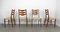 Dining Chairs in Teak by Arne Wahl Iversen for Glyngore, Denmark, 1960s, Set of 4 2