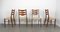 Dining Chairs in Teak by Arne Wahl Iversen for Glyngore, Denmark, 1960s, Set of 4, Image 2