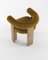 Collector Modern Cassette Chair in Bouclé Mustard by Alter Ego 2