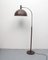 Lampadaire Marron et Chrome, 1970s 1