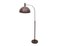 Lampadaire Marron et Chrome, 1970s 9