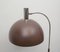 Lampadaire Marron et Chrome, 1970s 3