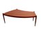 Curved Coffee Table in Walnut, 1965 13