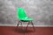 Chaise Shell Vintage Verte en Fibre de Verre par Charles & Ray Eames pour Herman Miller, 1960s 1