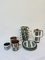 Kaffeeservice aus Keramik von Roch Belgium Rambovilles, 1960er, 18 Set 4
