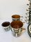 Ceramic Coffee Service from Roch Belgium Rambovilles, 1960s, Set of 18 7