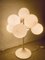 Lámpara de mesa atómica suiza en blanco de Max Bill para Temde, años 60, Imagen 24