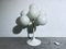Lampada da tavolo Atomic bianca di Max Bill per Temde, Svizzera, anni '60, Immagine 2
