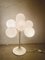 Lámpara de mesa atómica suiza en blanco de Max Bill para Temde, años 60, Imagen 21