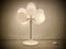 Lámpara de mesa atómica suiza en blanco de Max Bill para Temde, años 60, Imagen 19