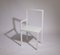 Konzeptioneller weißer Beistellstuhl von Robert Wilson, 2014 7
