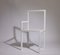 Konzeptioneller weißer Beistellstuhl von Robert Wilson, 2014 1