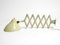 Lampe Ciseaux Industrielle Mid-Century Pliable et Extensible en Beige de SIS, 1950s 3