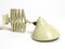 Lampe Ciseaux Industrielle Mid-Century Pliable et Extensible en Beige de SIS, 1950s 2