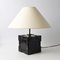 Vintage Black Ceramic Table Lamp, 1970s 6