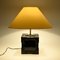 Vintage Black Ceramic Table Lamp, 1970s 2