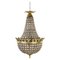 French Empire Style Balloon Chandelier, France, Early 20th Century, Image 1