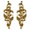 Gilded Wood Sconces, Italy, Late 19th Century, Set of 2, Image 1