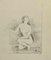 Augusto Monari, Nude, Drawing in Ink, Early 20th Century 1