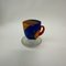 Tea Cup and Saucer by Kjell Engman for Kosta Boda, Sweden, 1980s, Set of 2 4