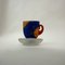 Tea Cup and Saucer by Kjell Engman for Kosta Boda, Sweden, 1980s, Set of 2 2