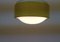 Space Age Yellow Ceiling Light from Anvia, Holland, 1970s 8