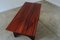 Mid-Century Modern Mahogany Coffee Table, Soviet Union, 1970s 12