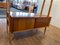 Vintage Monti Highboard with Glass Panels and Bar by Frantisek Jirak 10