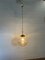 Vintage Ceiling Lamp in Brass and Glass from Kamenicky Senov, Image 2
