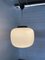 Vintage Pendant Lamps in Milk Glass, Set of 3, Image 3