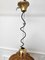 Lámpara colgante italiana de latón dorado, años 60, Imagen 5