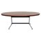Mid-Century Modern Oval Dining Table, 1960s 1