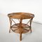 Mid-Century Modern Rattan Table and Chairs, Italy, 1970s, Set of 5, Image 2