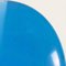 Lámpara de pie italiana moderna de metal y vidrio en azul claro, años 80, Imagen 13