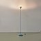 Italian Modern Light Blue Metal and Glass Floor Lamp, 1980s 3